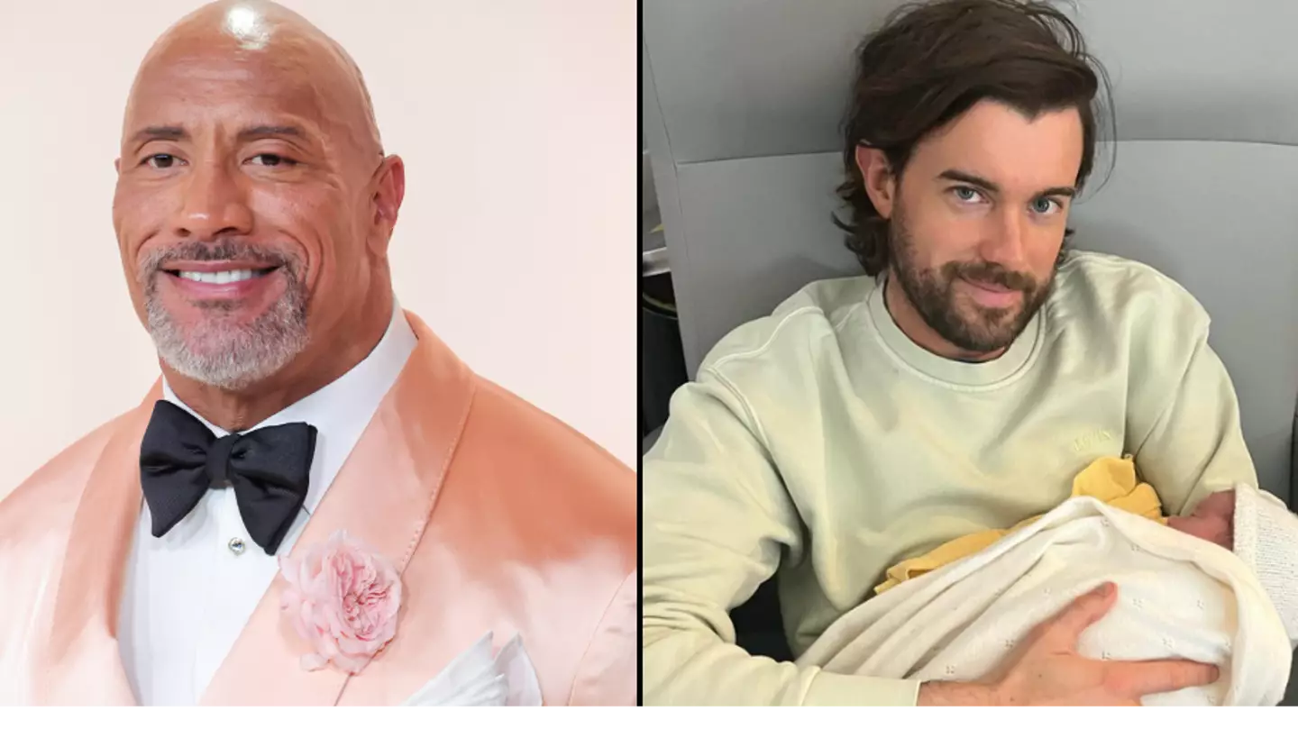 The Rock congratulates Jack Whitehall on baby’s birth with hilarious name suggestions