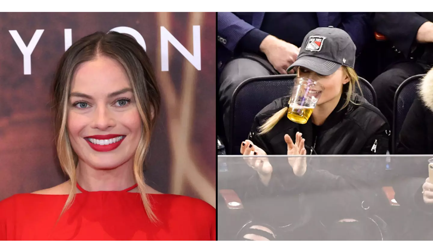Margot Robbie's 'perfect' way finish a day's work is to have a 'beer shower'
