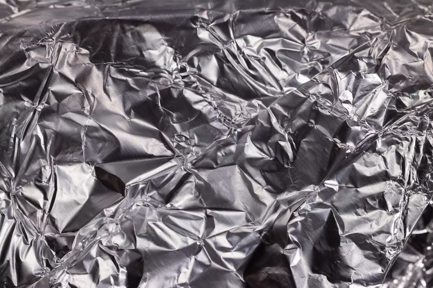 You may have noticed foil has a shiny side and a dull side.