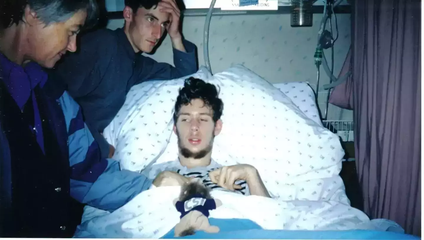 It all began for Martin Pistorius when he started feeling unwell with what he thought was the flu. (Supplied)