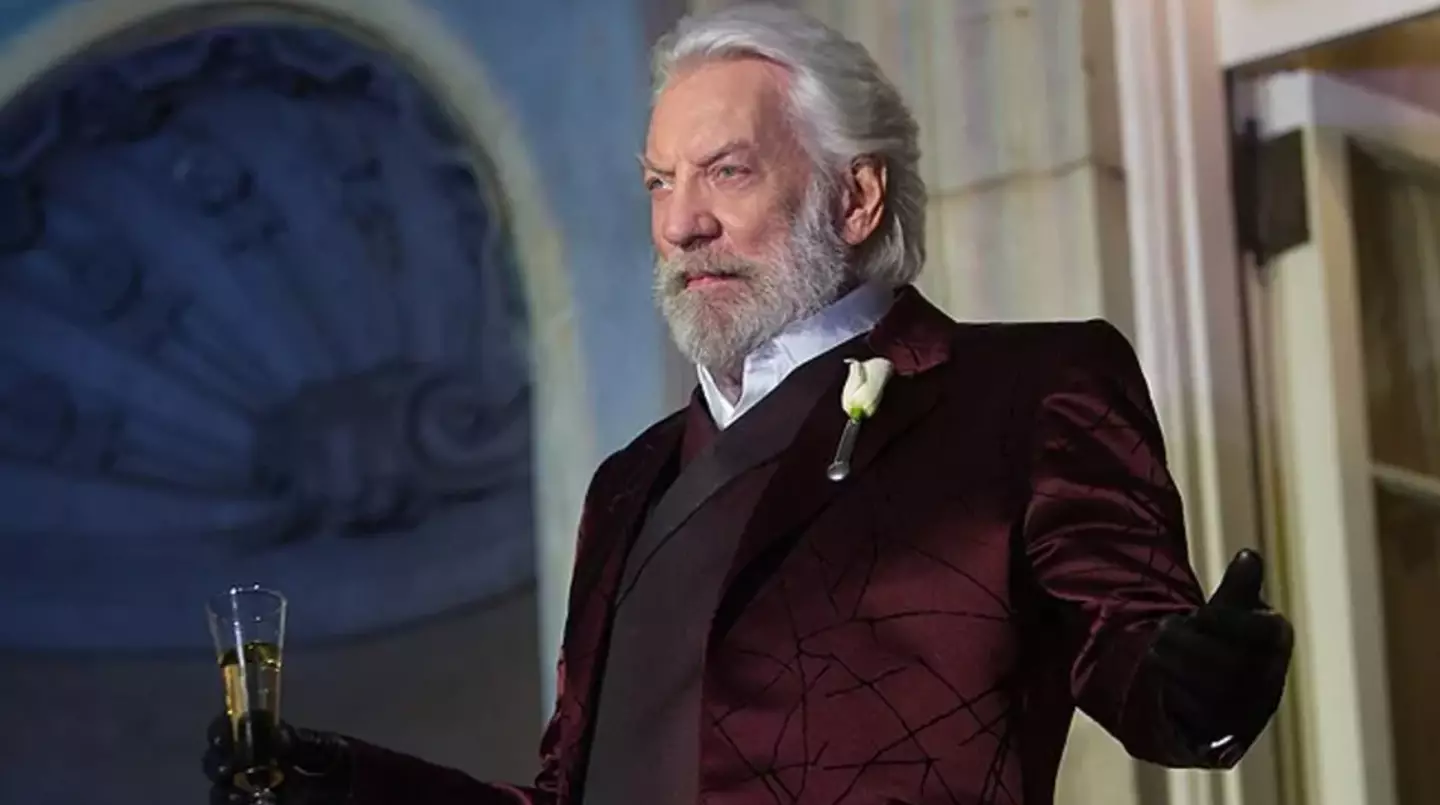 His most well-known role in the 21st century was as President Snow in the Hunger Games franchise. (Lionsgate)