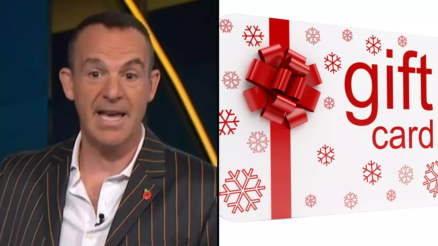 Martin Lewis has issued a warning to people giving Christmas gift vouchers as presents this year