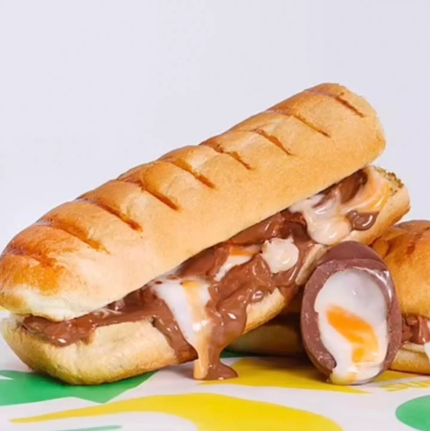 The Creme Egg Subways will be available for free on Good Friday at four locations.