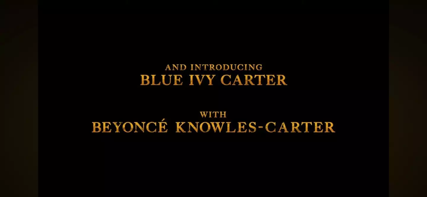 The biggest news from the trailer was the inclusion of Blue Ivy Carter as Kiara. (Disney)