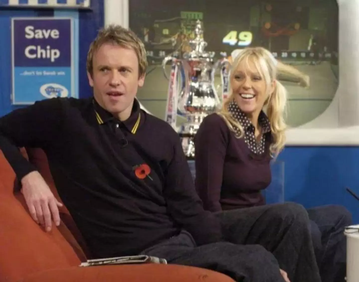 Tim Lovejoy and Helen Chamberlain were an iconic pairing.
