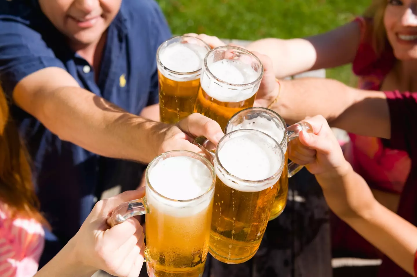 Let's all enjoy the three weeks where the weather is nice enough to drink outside. (Getty Stock Photo)