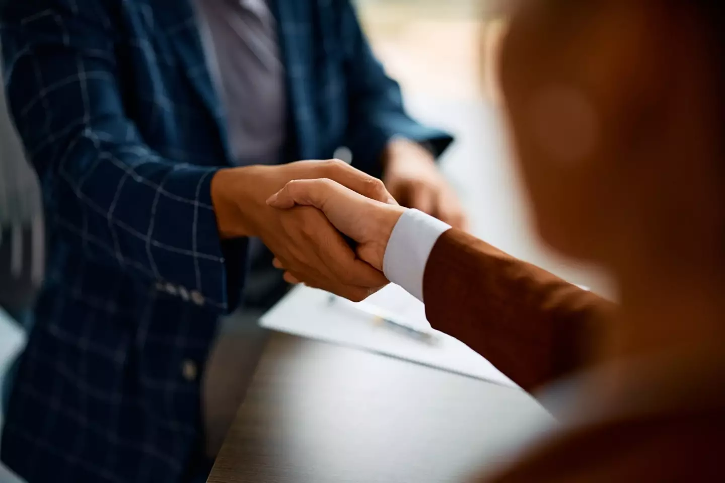 Make sure you have a firm handshake. (Getty Stock Image)