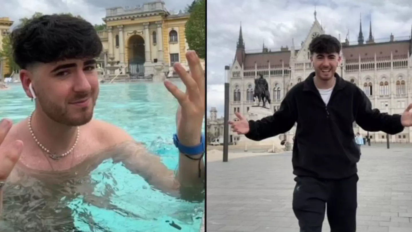 Lad flies to Budapest and goes to baths for less than average spa day in Britain