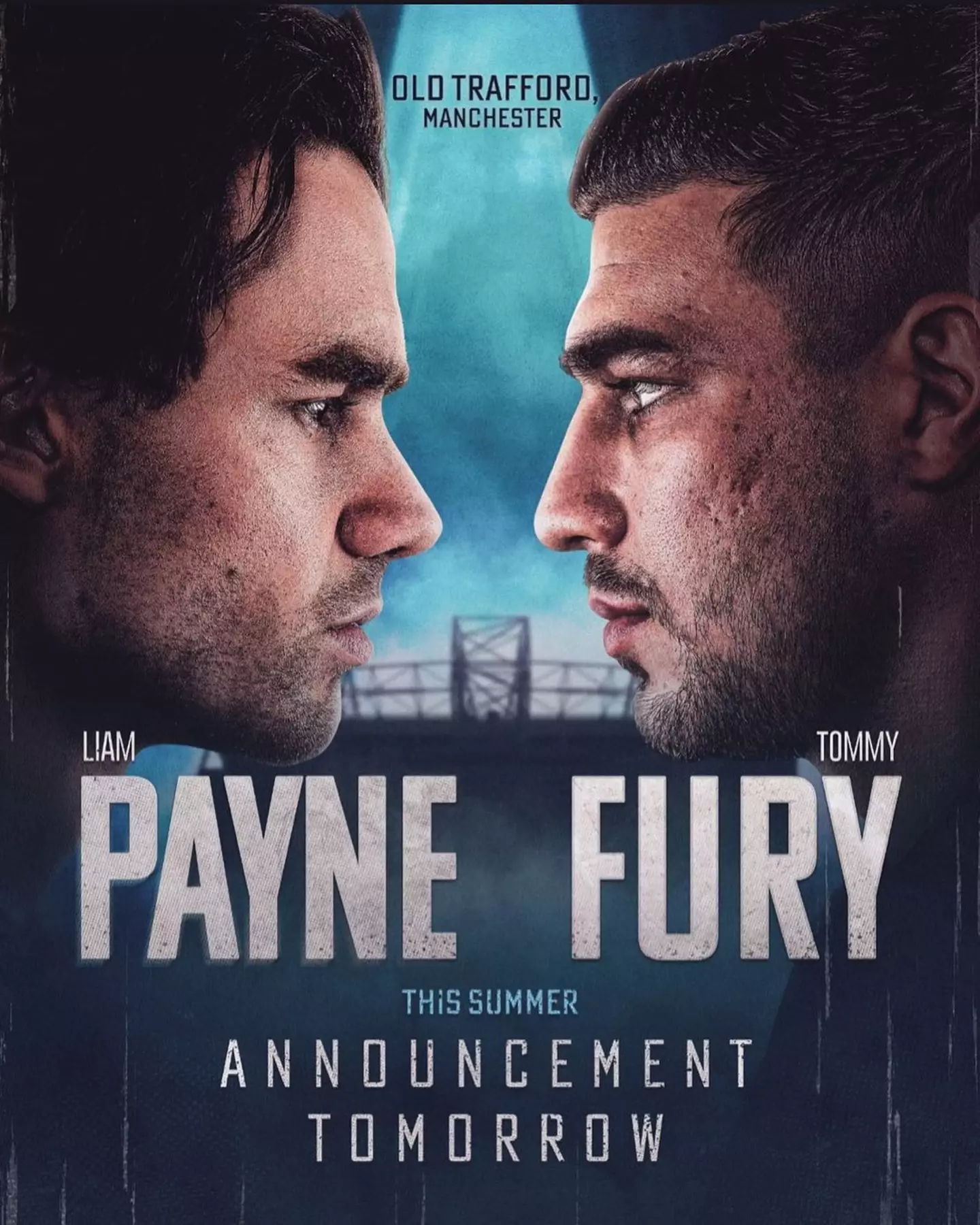 Liam Payne and Tommy Fury teased a big announcement involving Old Trafford.