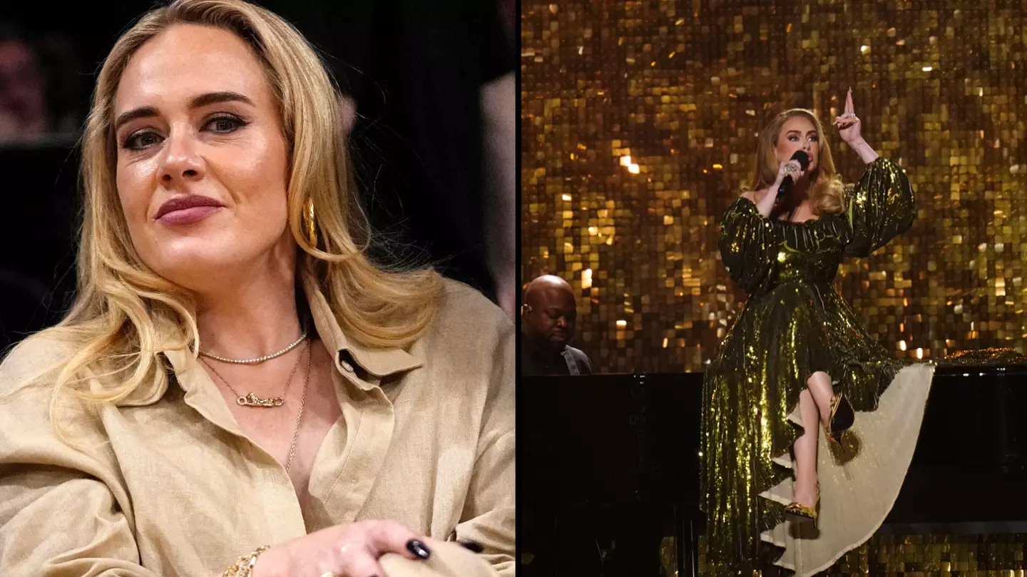 Adele reveals onstage she got diagnosed with 'jock itch' from sweating in  Spanx