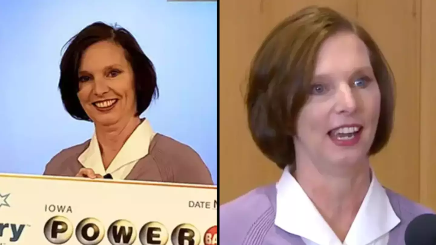 Woman who won $343.9m on lottery given less than half of that after being forced to make one decision