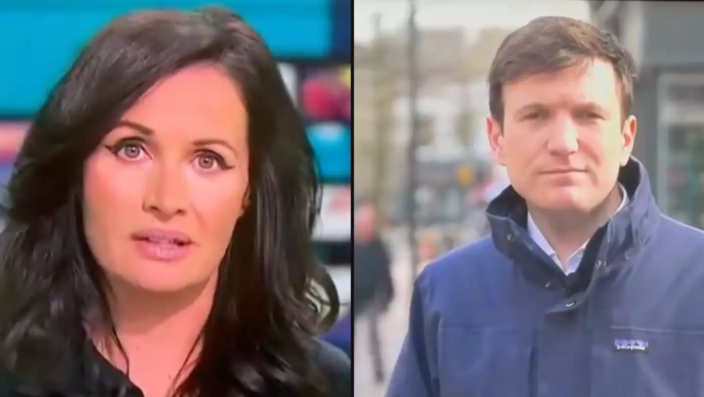 Viewers stunned as news reporter accidentally drops c bomb live on air