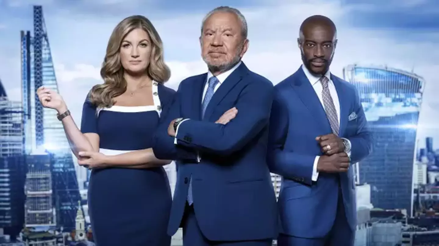 Karren Brady, Lord Sugar and Tim Campbell on The Apprentice.