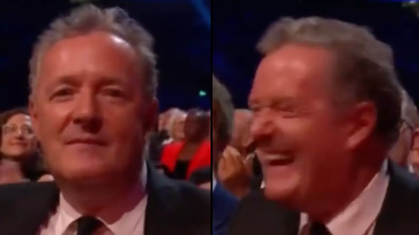 Piers Morgan responds in typical fashion to being booed at the NTAs