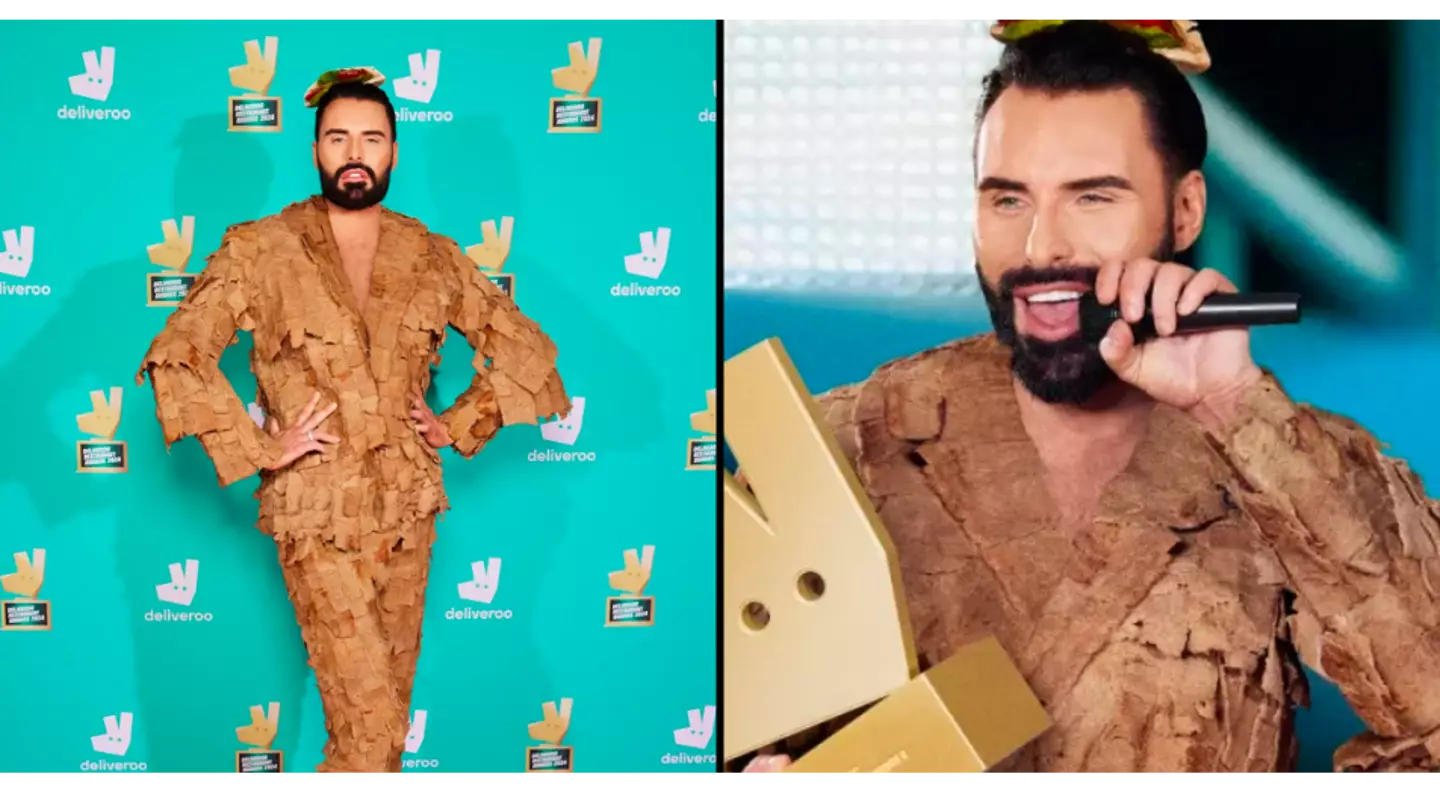 Rylan Clark wears bizarre suit made entirely of actual doner kebab meat