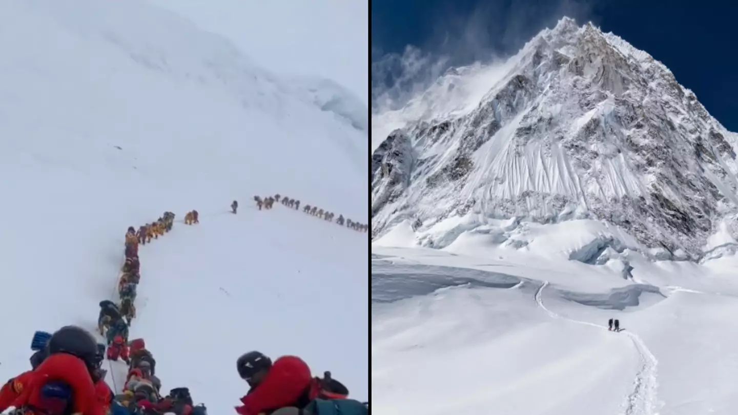 People can’t believe why anyone would want to climb Everest after witnessing current scenes at summit