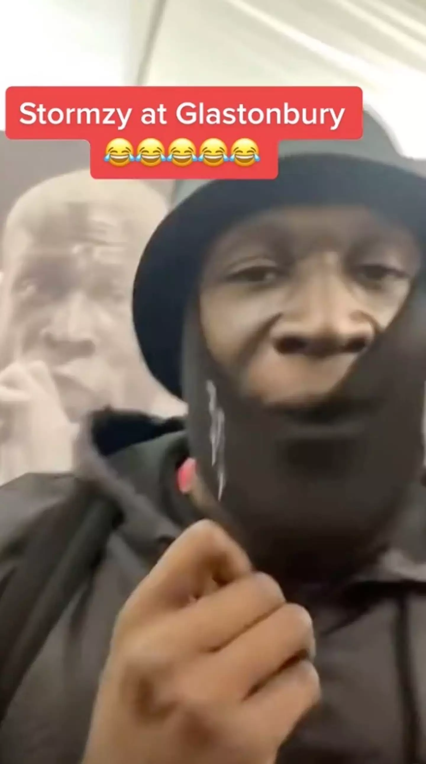 Stormzy secretly went undercover to rave with the crowd at Glastonbury.