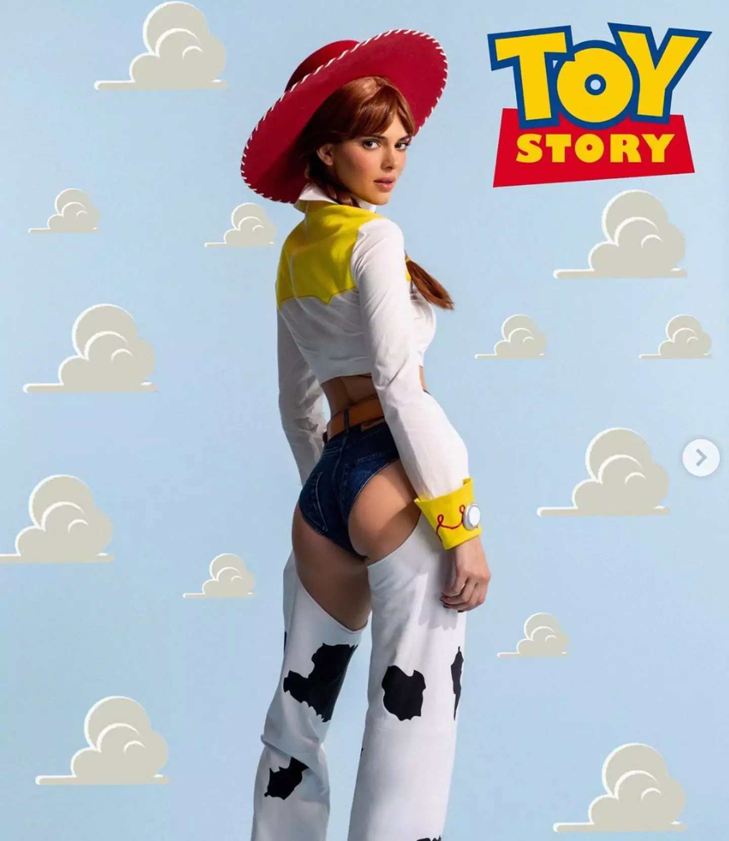 Kendall wore a Toy Story inspired costume.