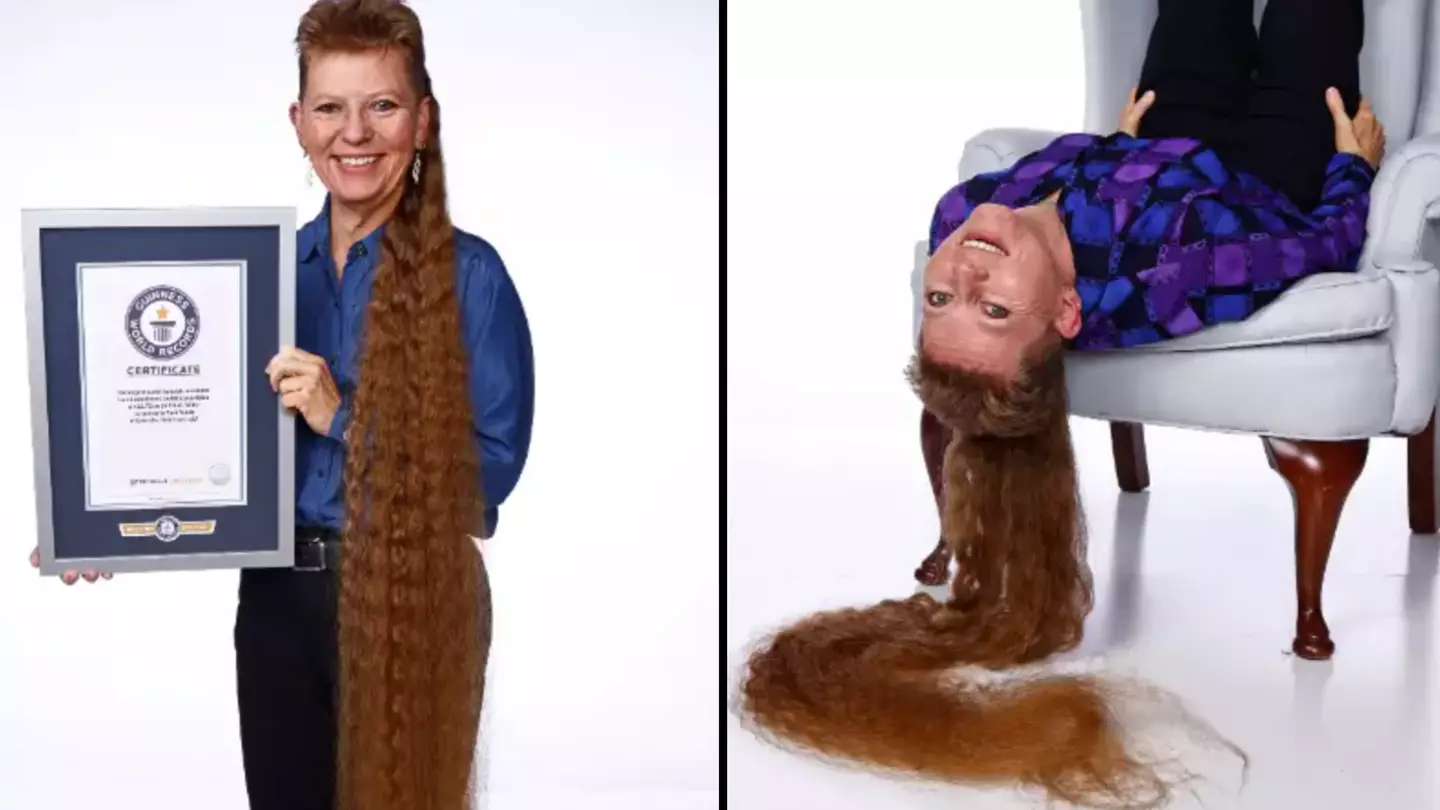 Woman sets Guinness World Record for the planet’s longest mullet