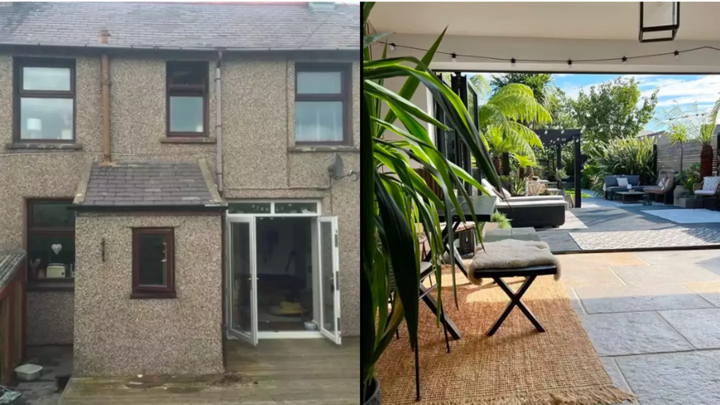 Woman who bought rundown house for £68,000 transforms it into incredible black haven