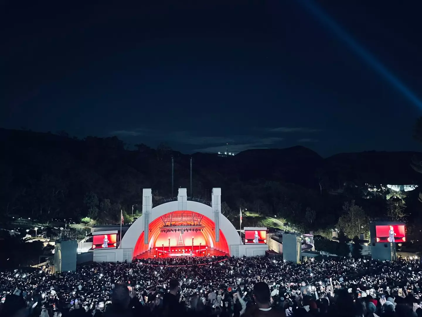 Gervais raked in over a million for the packed-out show at the Hollywood Bowl.