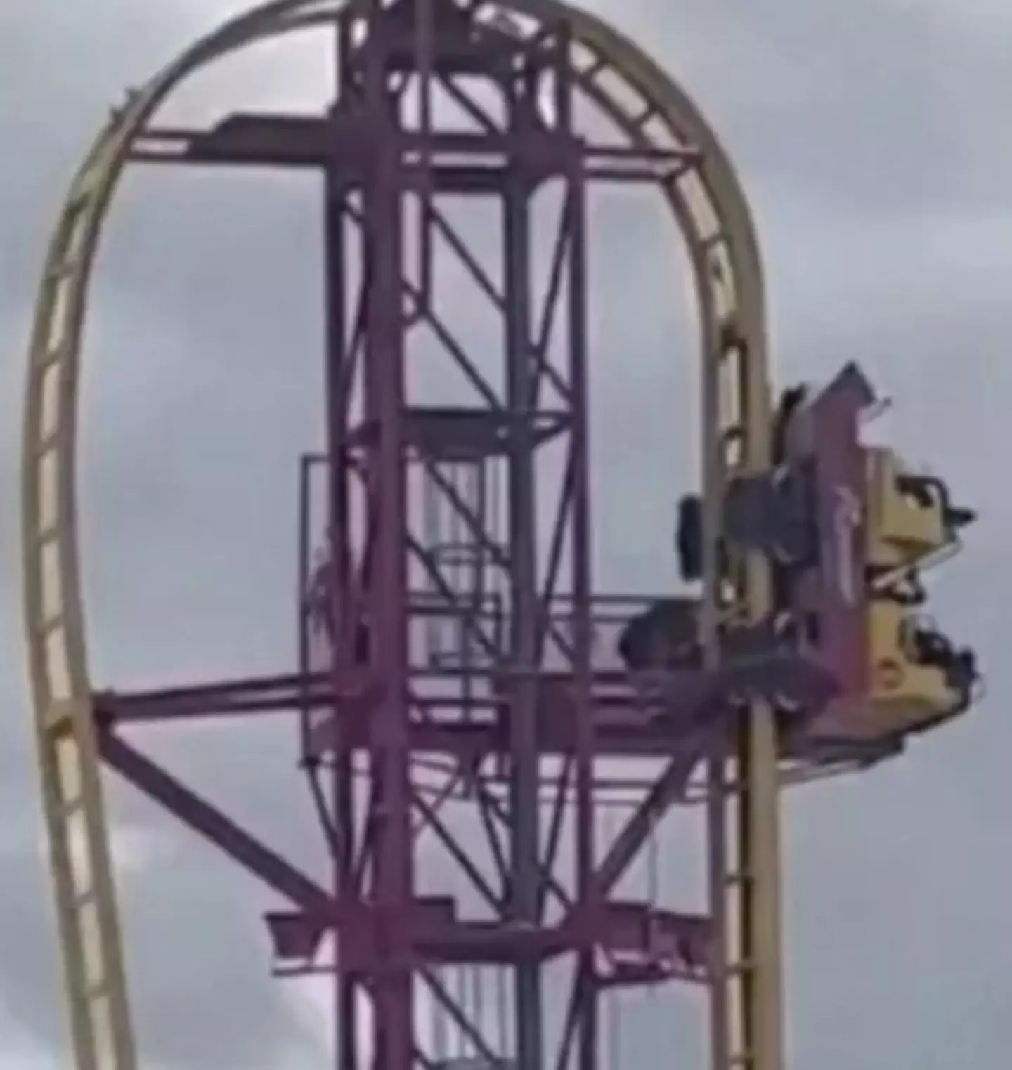 Rollercoaster riders were left stuck at the top of a 72ft ride at the Adventure Island theme park in Essex.