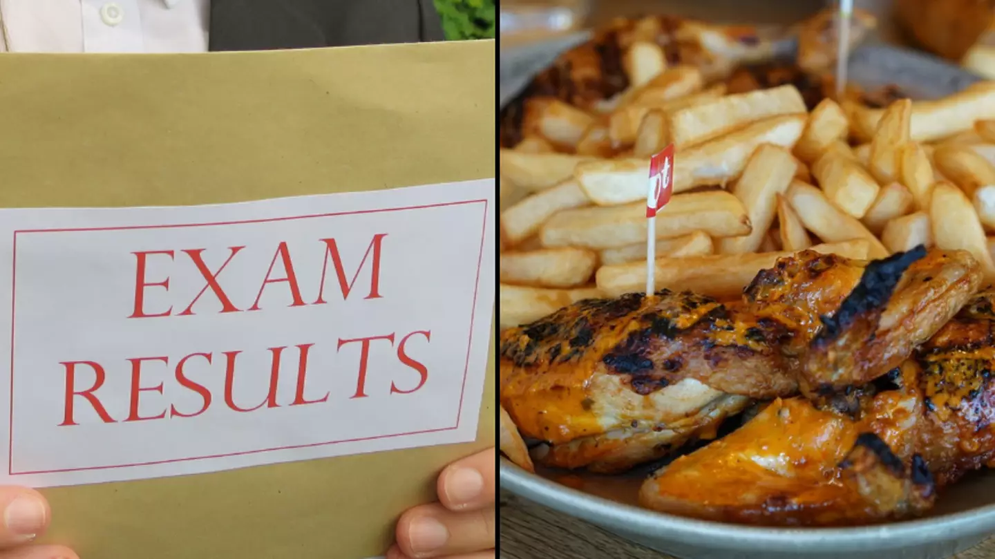 Popular restaurants giving all A Level students free food as they get results today