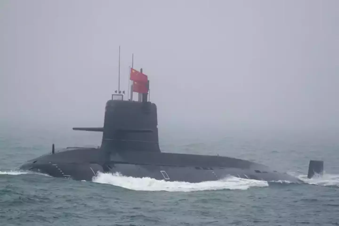 A leaked intelligence report claims the Chinese sub hit one of their own traps.