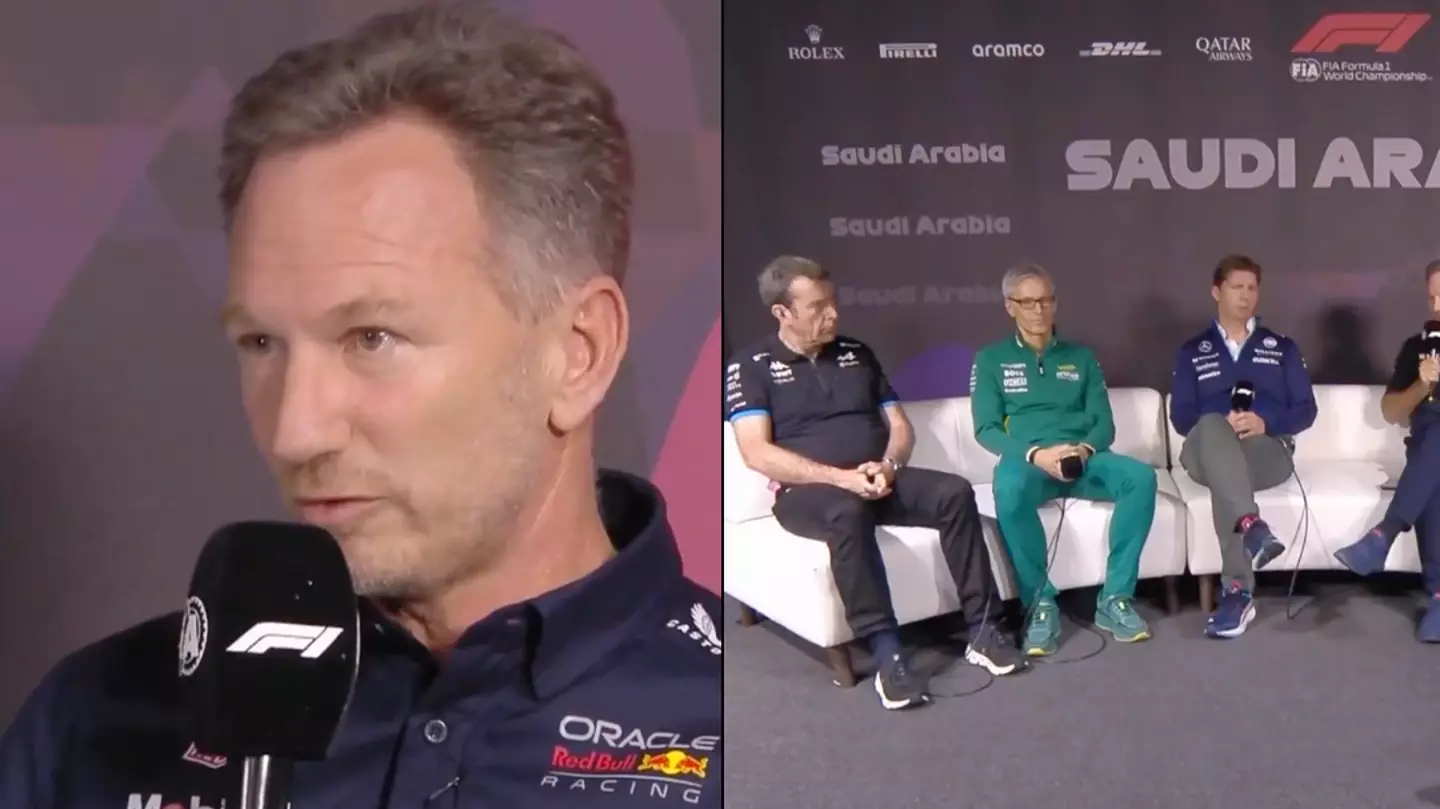Christian Horner shuts down reporter after being asked question about his accuser