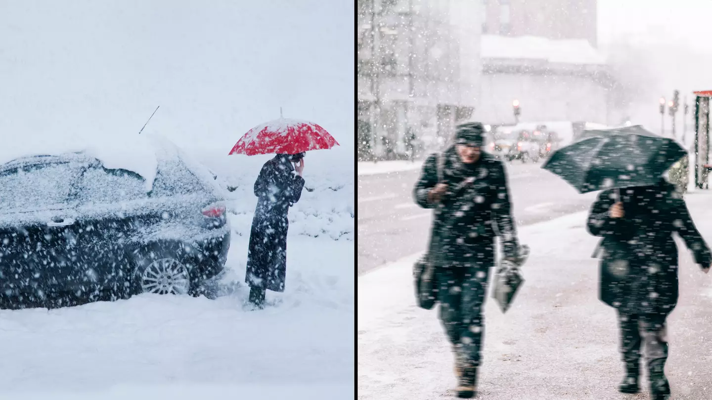 UK told to brace for polar vortex 'snow bomb' in coming hours