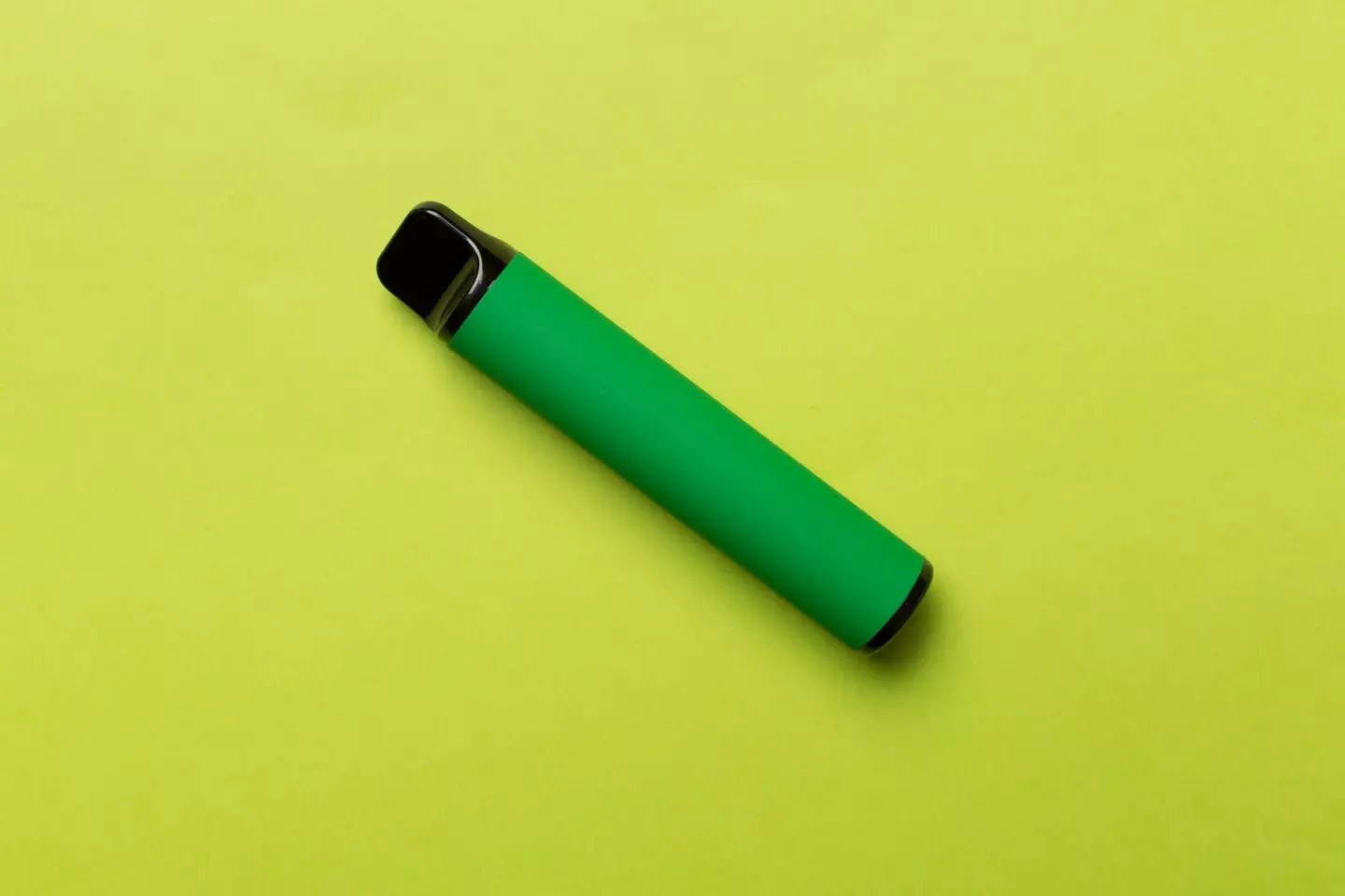 A study suggested green vapes could be more harmful.