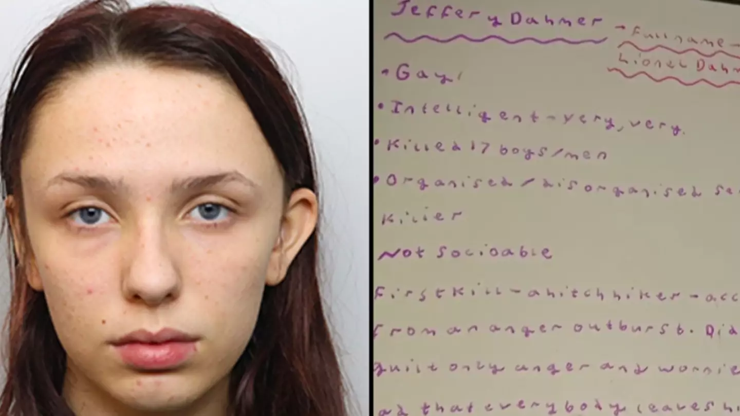 Police release pages from Brianna Ghey’s killer’s notebook detailing profiles of famous murderers
