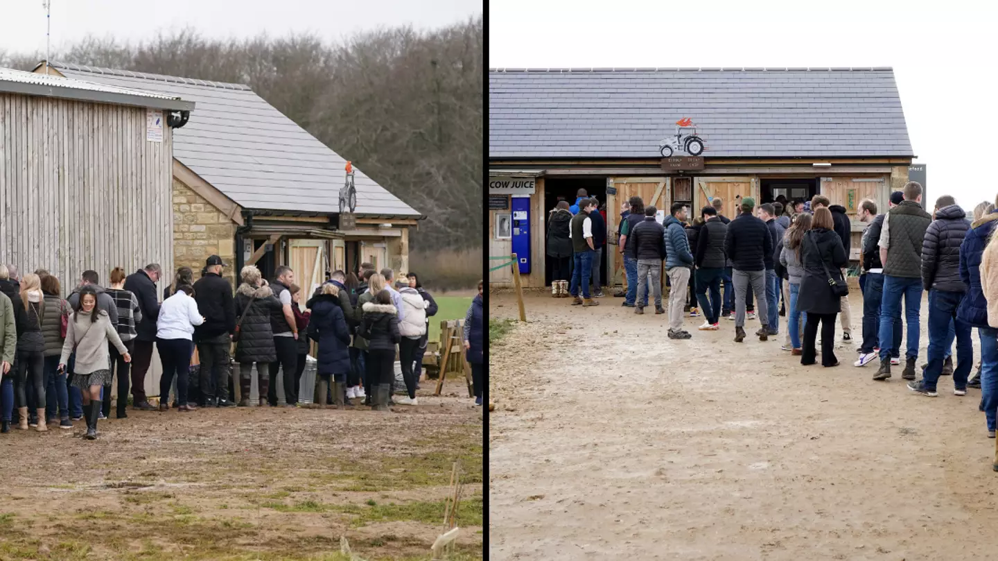 Clarkson's Farm visitors reveal how long it takes to queue for the Diddly Squat Farm Shop