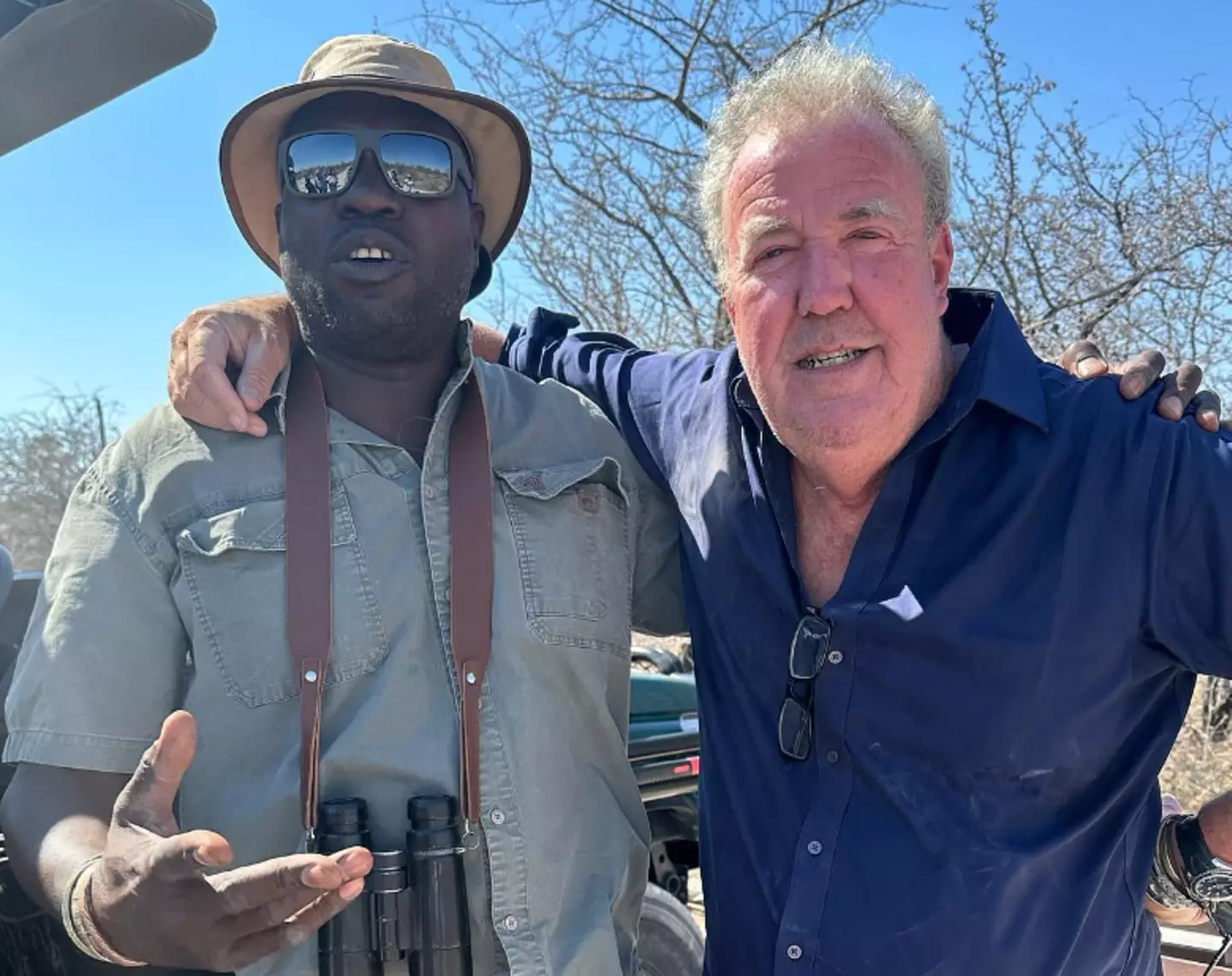 Jeremy Clarkson thanked his friend Super for 'saving the day'.