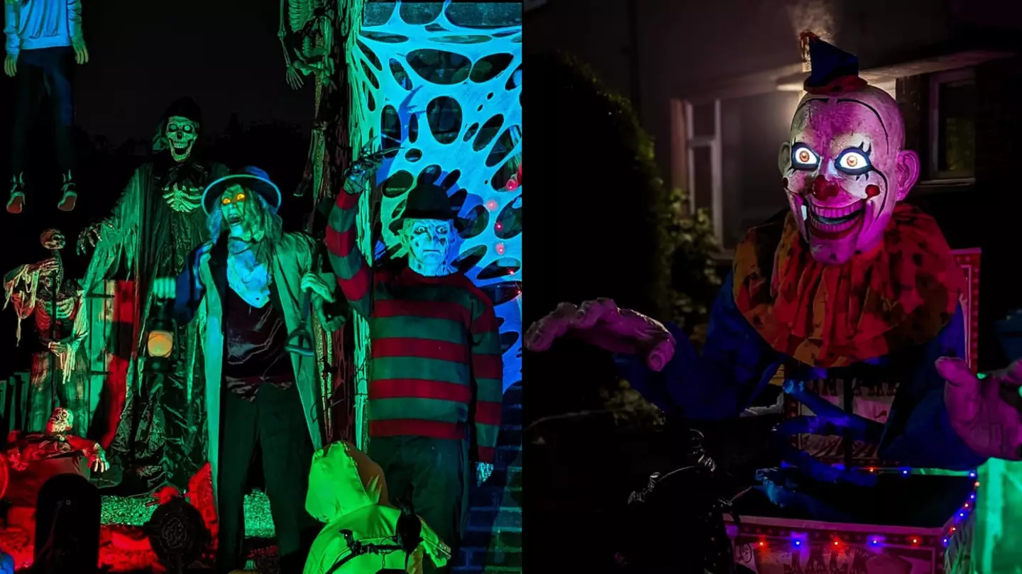 Halloween House that cost thousands to decorate is attracting visits from all over country