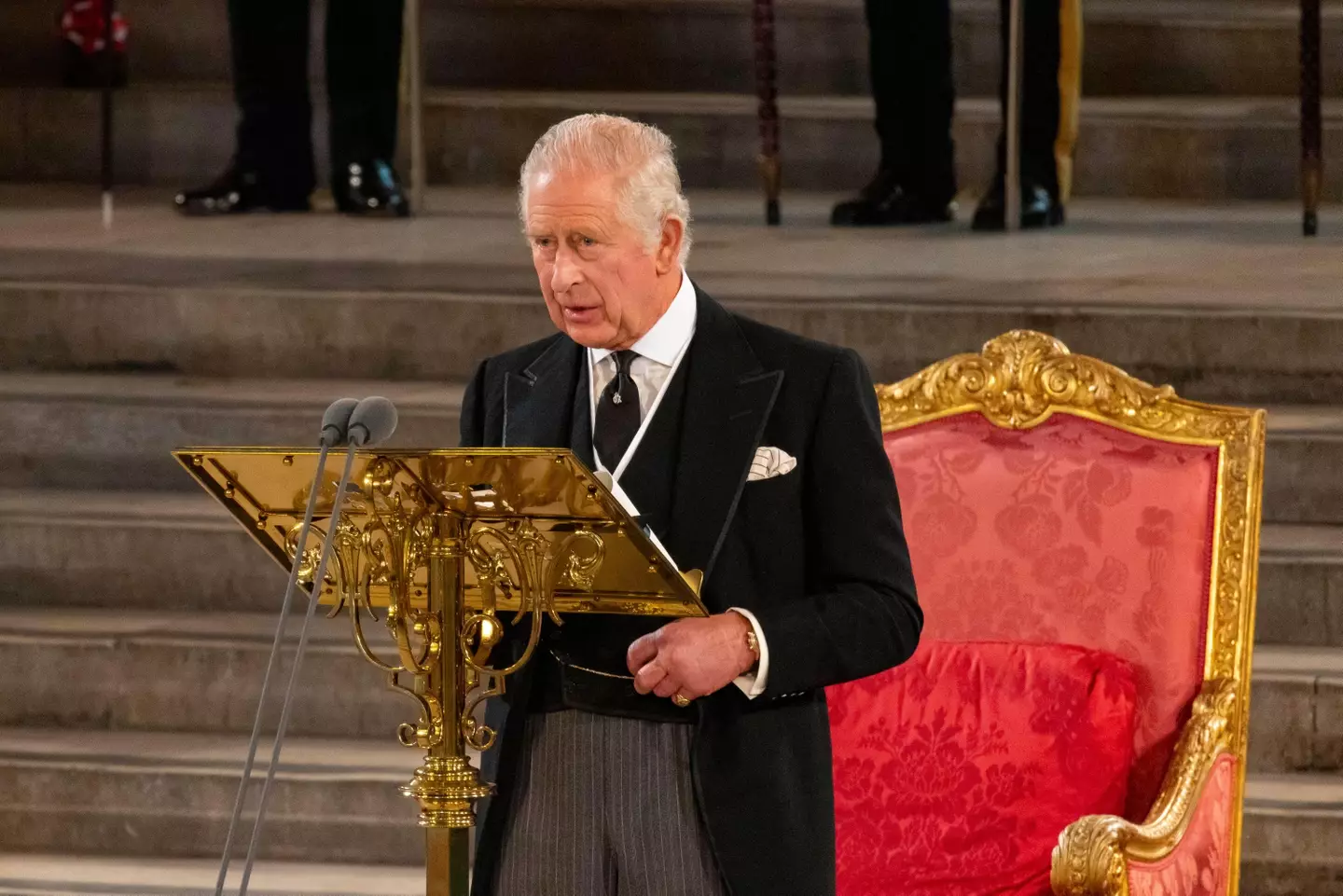 King Charles III's coronation will be broadcast live.