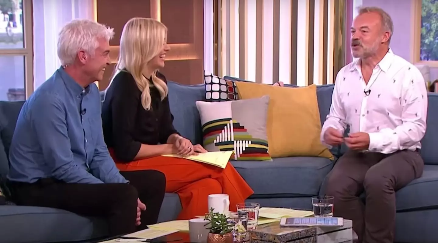 Graham Norton opened up about the hilarious interview on This Morning.