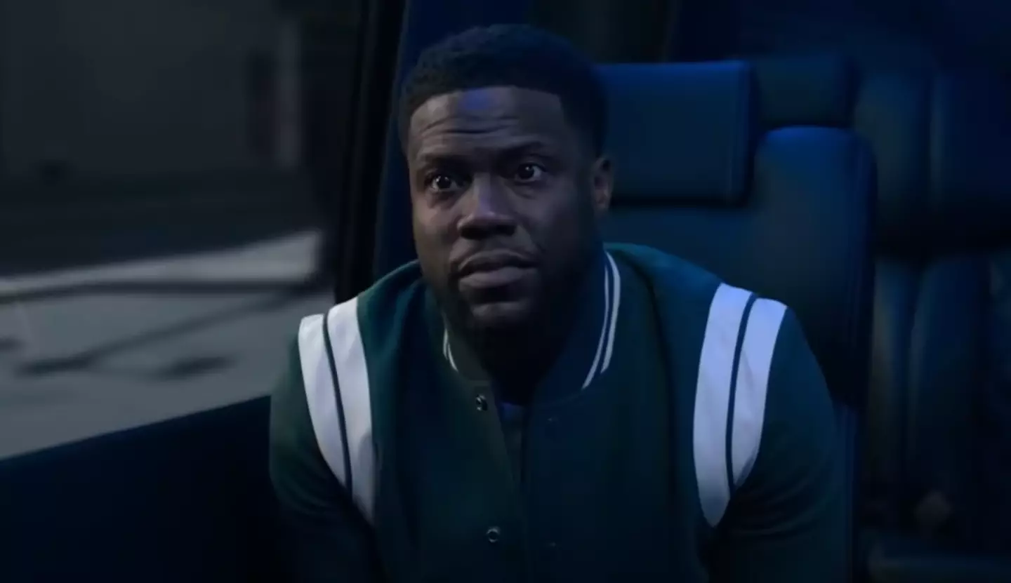 Kevin Hart's role in the latest drama series has been lauded. (Netflix)