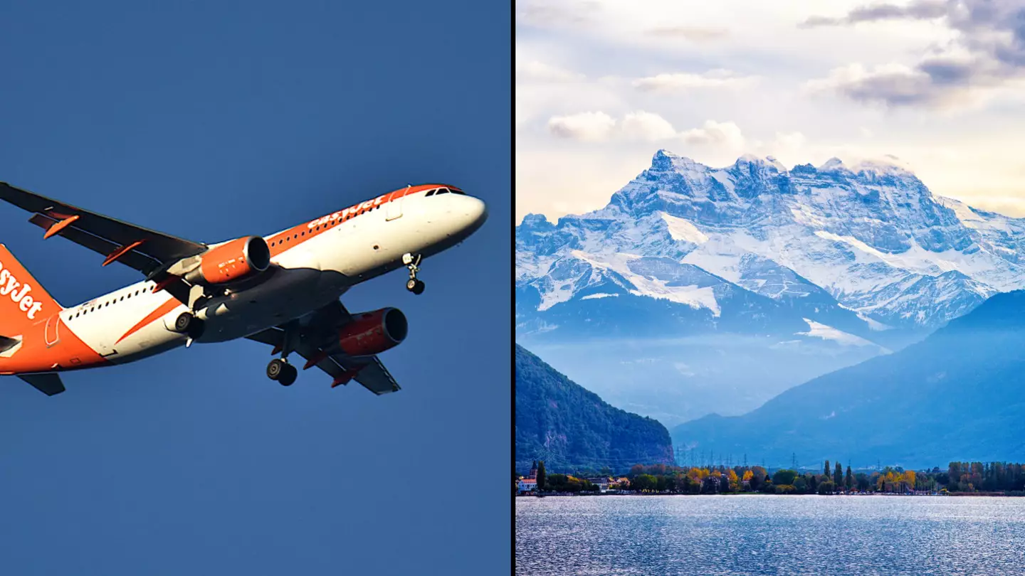 EasyJet UK flight seconds from crashing into Alps after hurtling towards lake