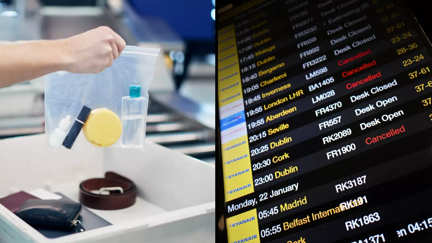 Three major airports issue massive update on 100ml liquid rule