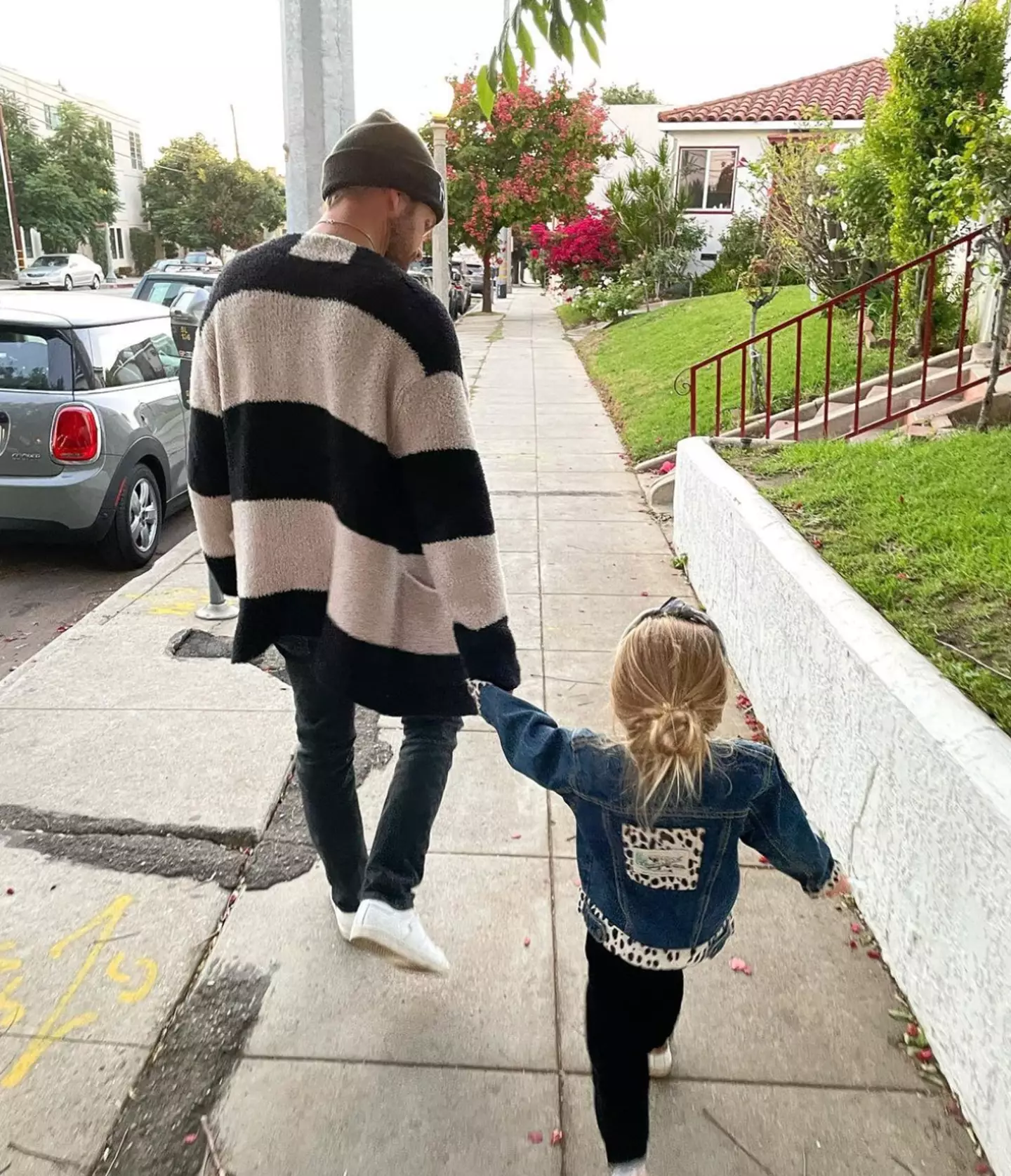 The actor and his wife, Lauren, already share a four-year-old daughter together.