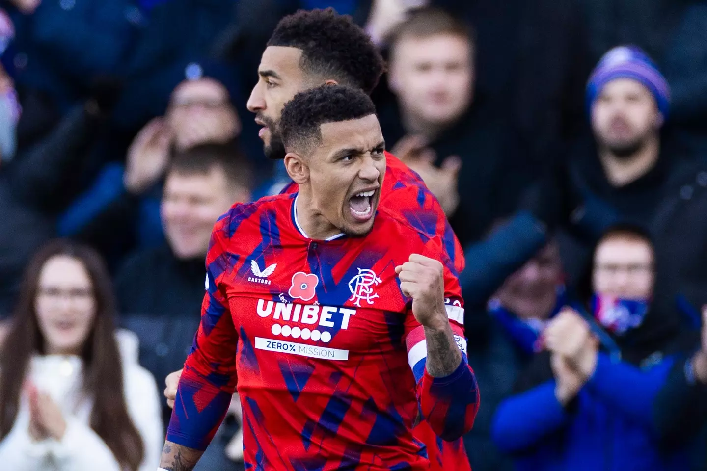 Keep an eye out for your favourite sports stars, like Rangers ace James Tavernier, wearing Castore (Supplied)