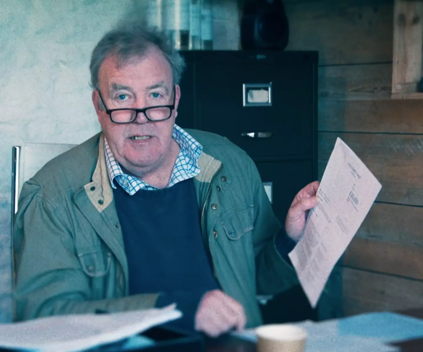 Jeremy Clarkson on his farm. (Amazon Prime Video)