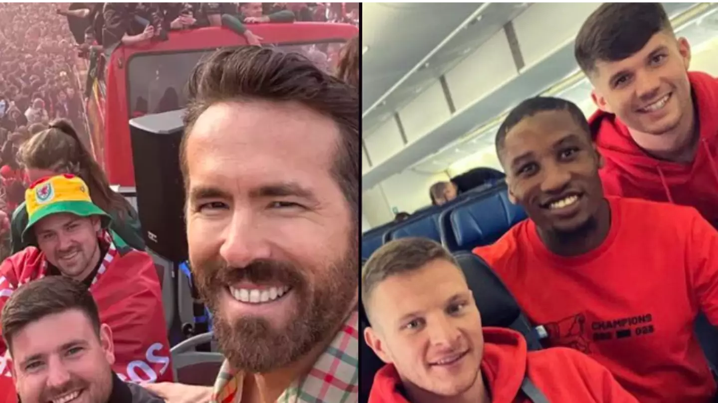 Wrexham have officially set off on all expenses trip to Las Vegas with Ryan Reynolds and Rob McElhenney