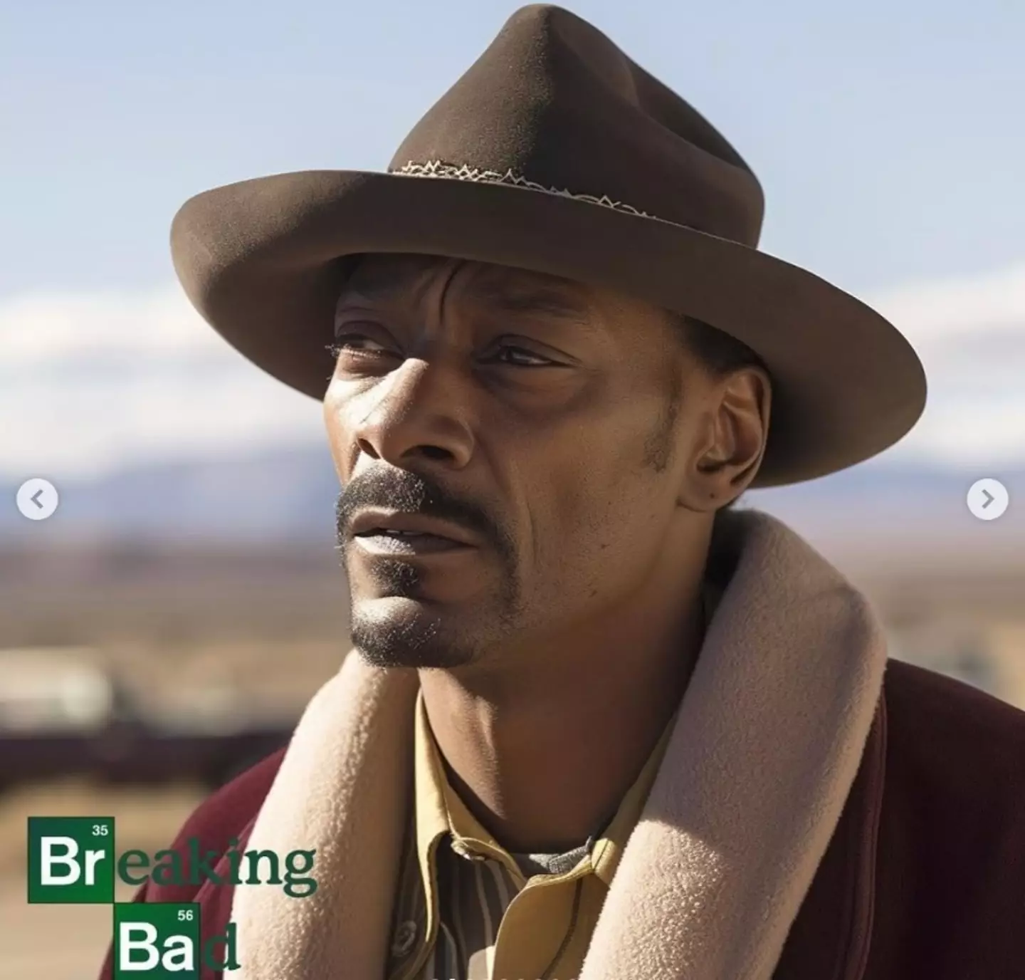This one says Breaking Bad but I'm getting more of a Yellowstone vibe from it.