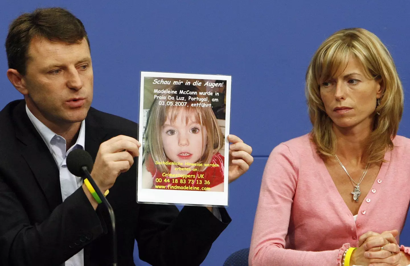 Madeleine went missing on 3 May, 2007. (CLEMENS BILAN/DDP/AFP via Getty Images)