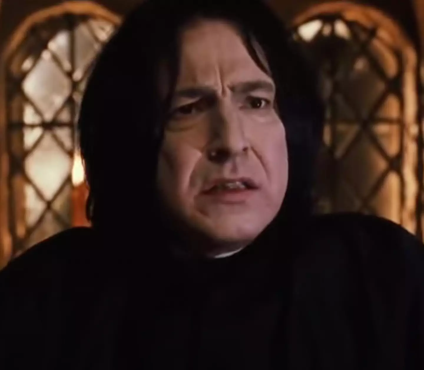 Alan Rickman was the perfect actor to play Snape. (Warner Bros)
