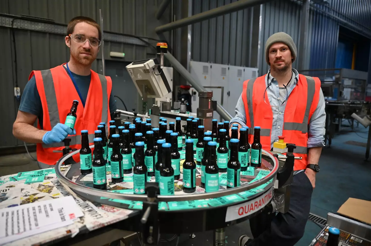 Martin Dickie and James Watt founded BrewDog. (Jeff J Mitchell/Getty Images)