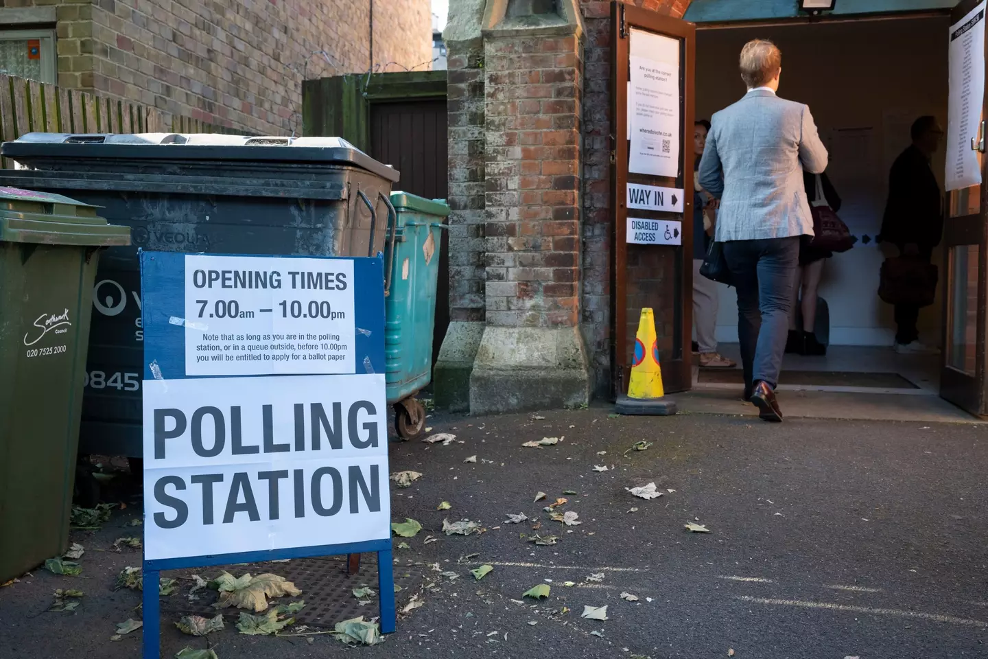 Make sure you use your vote lads. (Richard Baker / In Pictures via Getty Images)