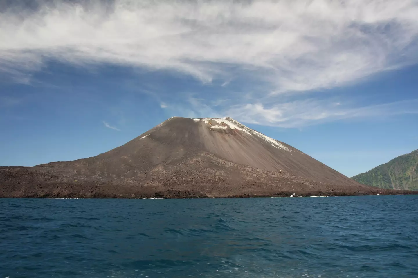 Krakatoa volcano in Indonesia. (Getty Stock Photo)